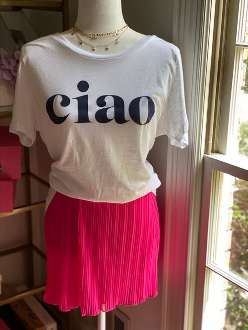 Ciao graphic tee