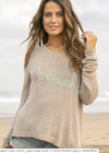 To the Beach Wooden Ships Sweater