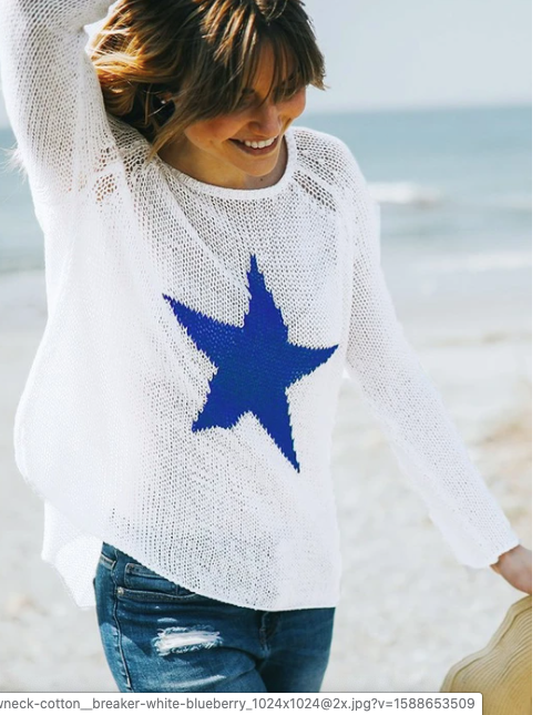Wooden Ships Lucky Star Sweater – Simply Couture
