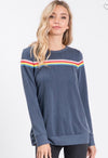Retro striped shirt