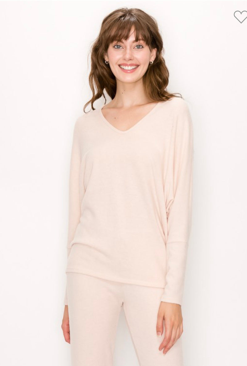 Super soft V-neck sweater