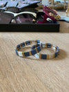 Tile bead bracelet