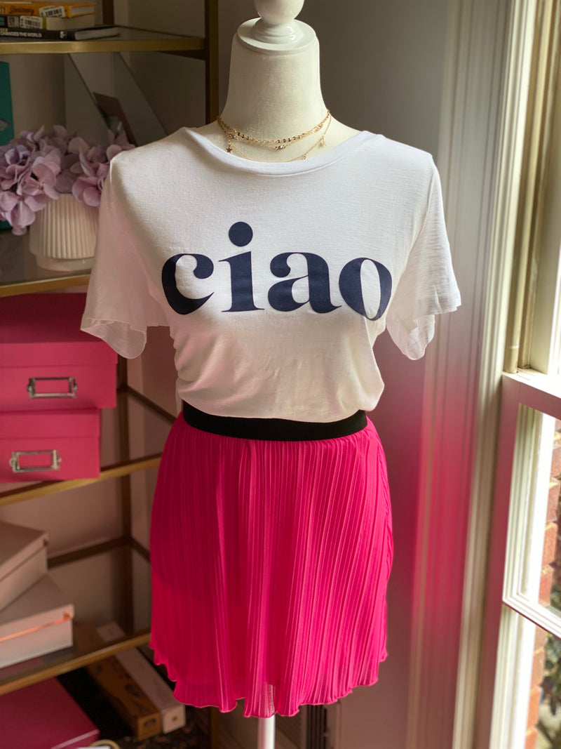 Ciao graphic tee