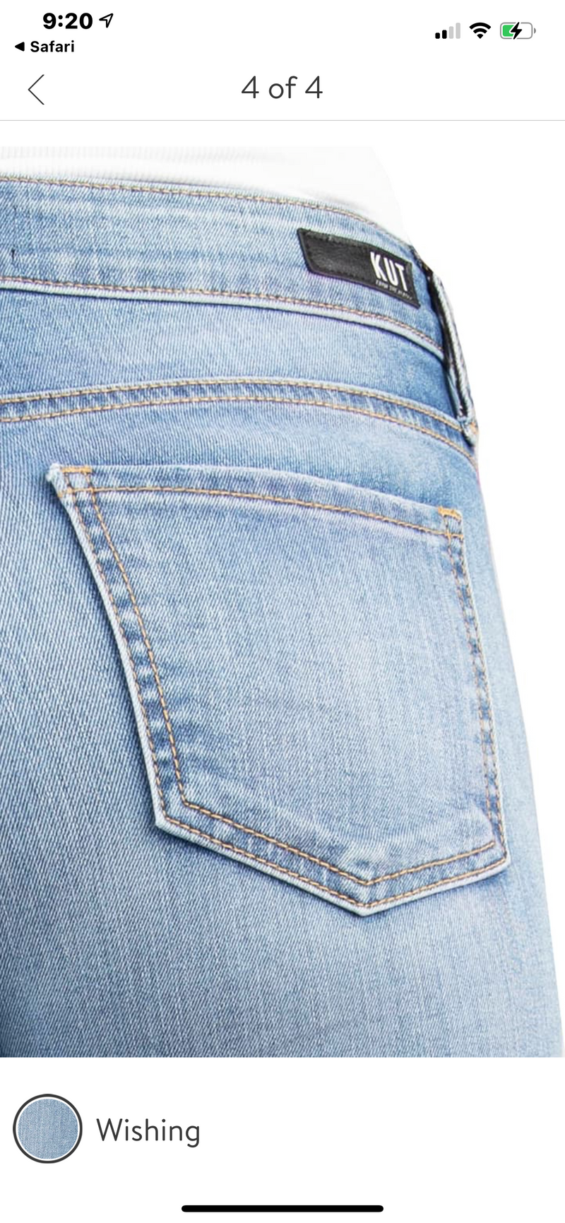 Blue jeans 2025 with pink stripe